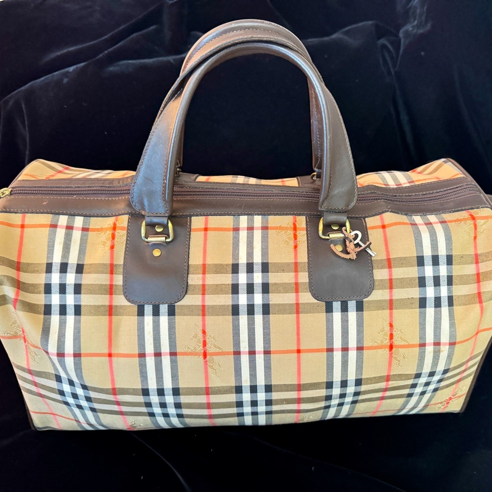Authentic Burberry Travel Bag